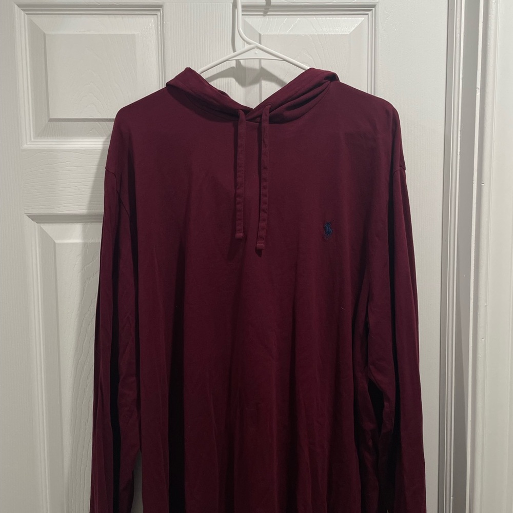 Mens RL lightweight hoodie